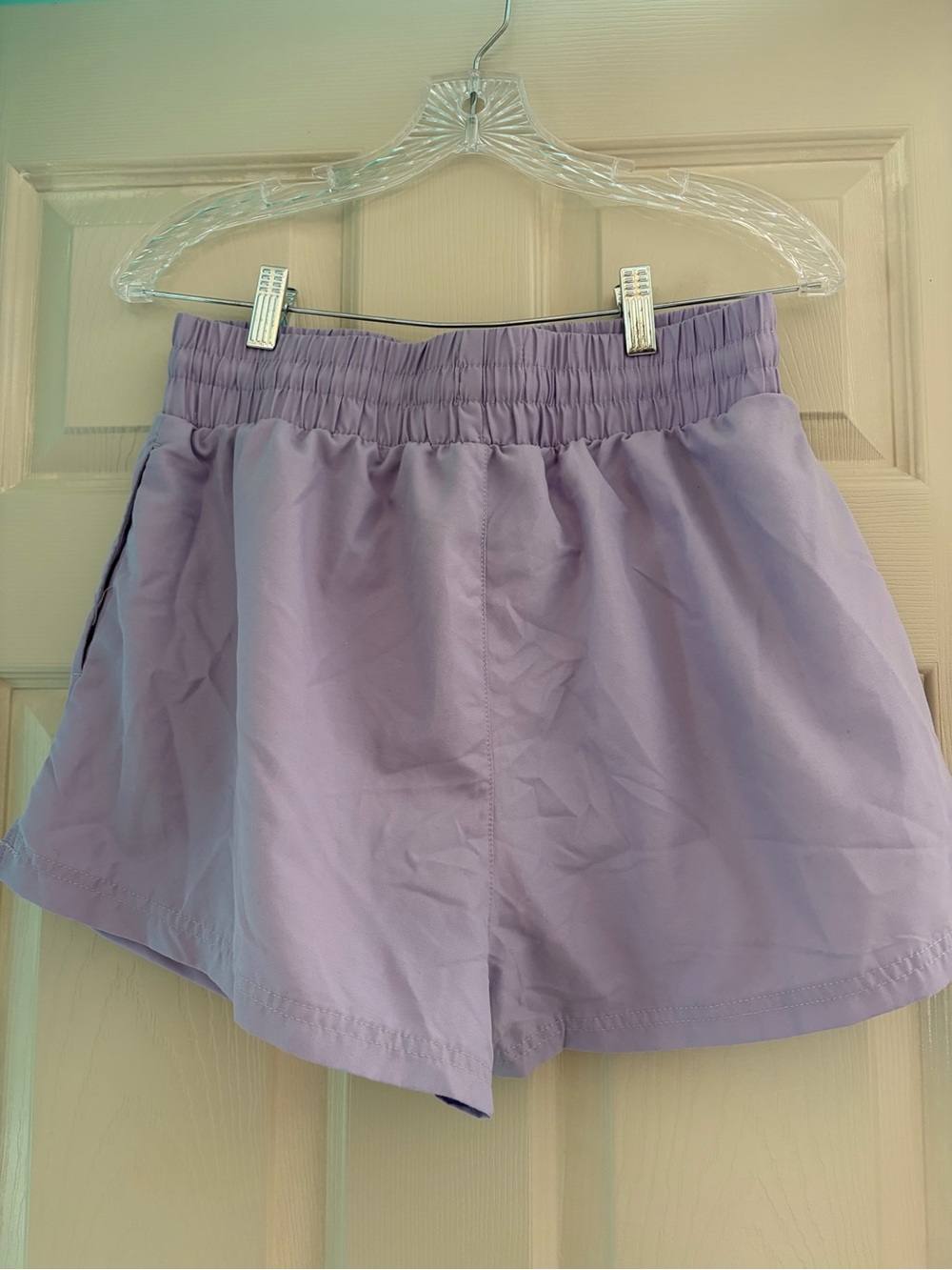 Wilo The Label 2 In 1 Running Shorts L Large Lilac Purple Layered Athletic Compr - Picture 6 of 8